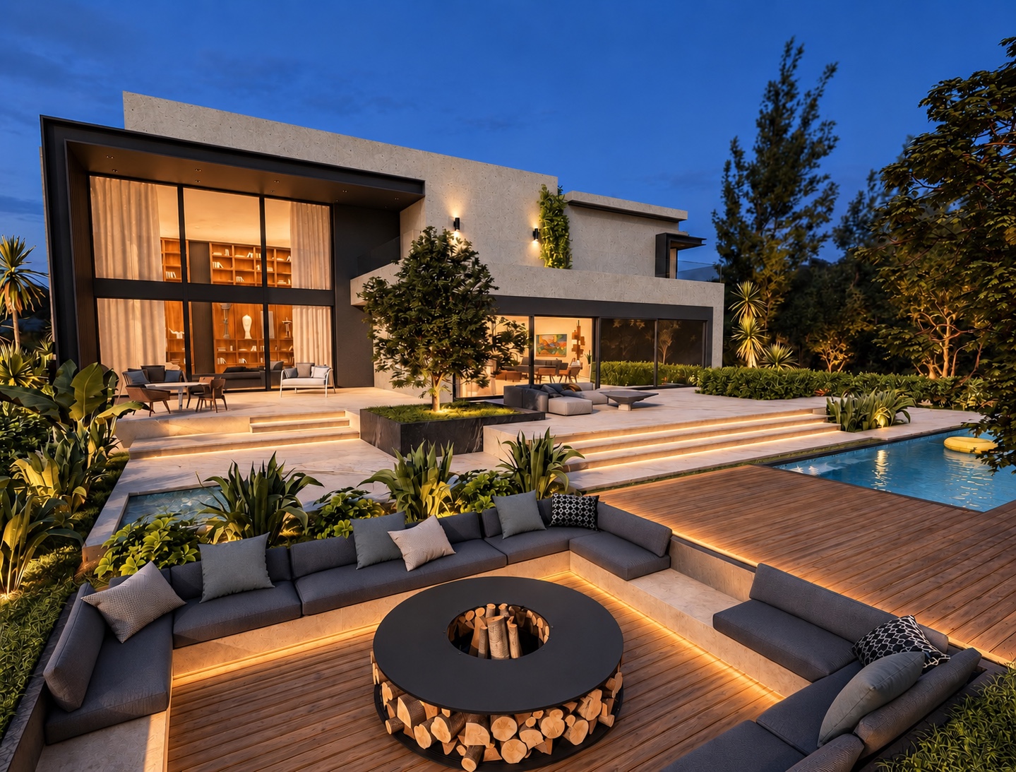 Contemporary private villa in Byblos